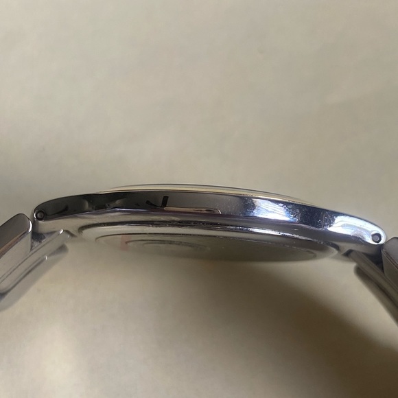 Movado 84-E7-878 Sapphire Crystal 35mm White Dial Date Adjust Men’s Watch. Nice! - Picture 8 of 13